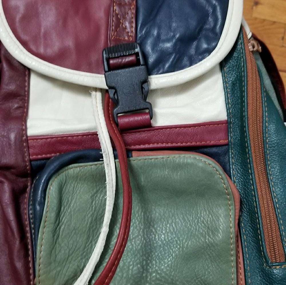 Patchwork Bookbag / Backpack - image 5